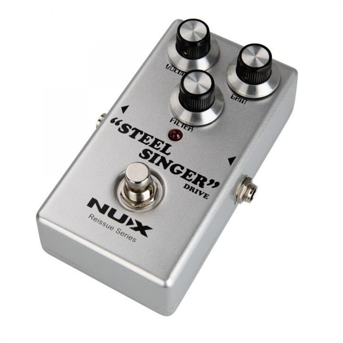 Nux Pédale d'overdrive analogique type ampli à lampes NUX-STEEL-SINGER