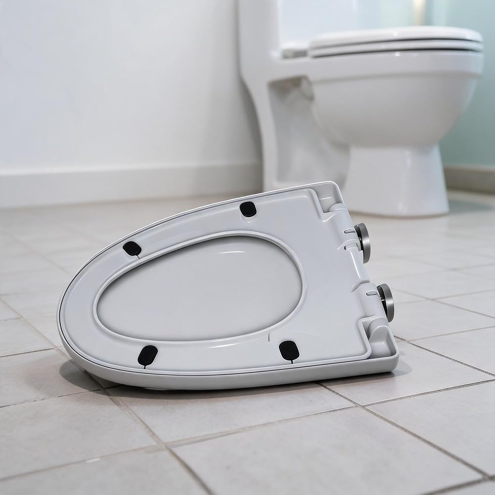 Asiento WC Cierre para suave Forma V PP Asiento WC Cierre para
