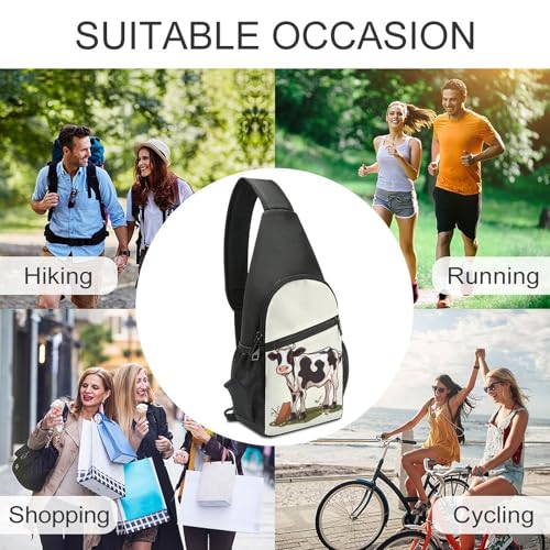 Bolso bandolera deportivo casual para adultos miniatura 6