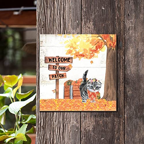 Panneau en bois Welcome de style rustique pour célébrer la convivialité et l'esprit de famille - 4