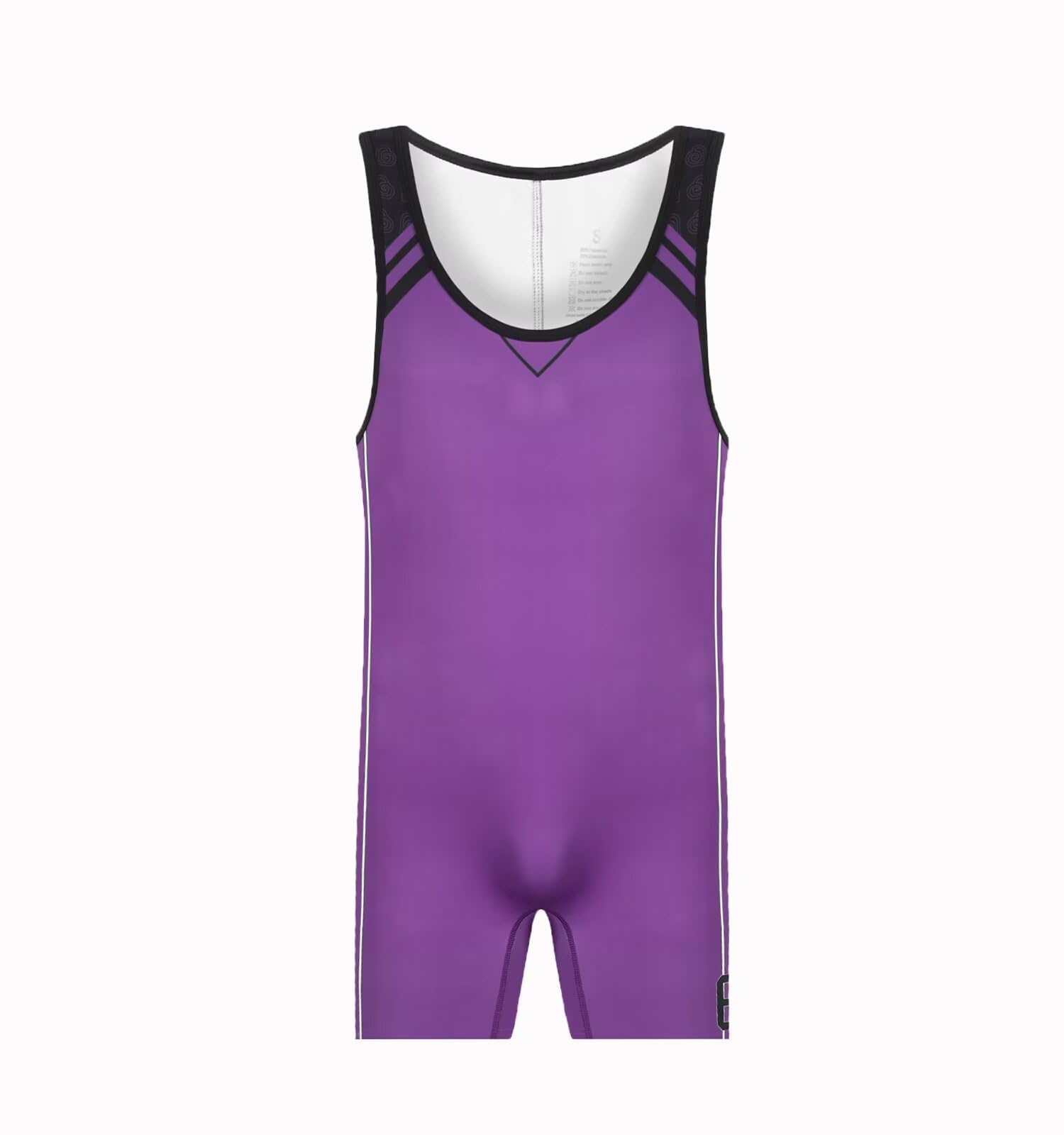 Landofgenie Onesie da Uomo Pagliaccetto Monopezzo da Uomo Pigiama Sexy Tuta Aperta Apertura Sedere Body