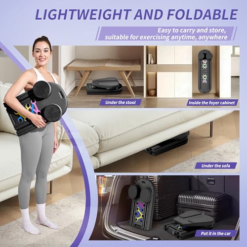 WANFUN Pilates Board Reformer Premium 15-in-1 Upgraded Foldable の商品画像 4