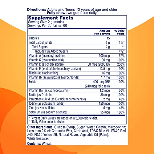 One A Day FETEGT2030 Teen Multi+ Immunity Defense Vitamins thumb #8