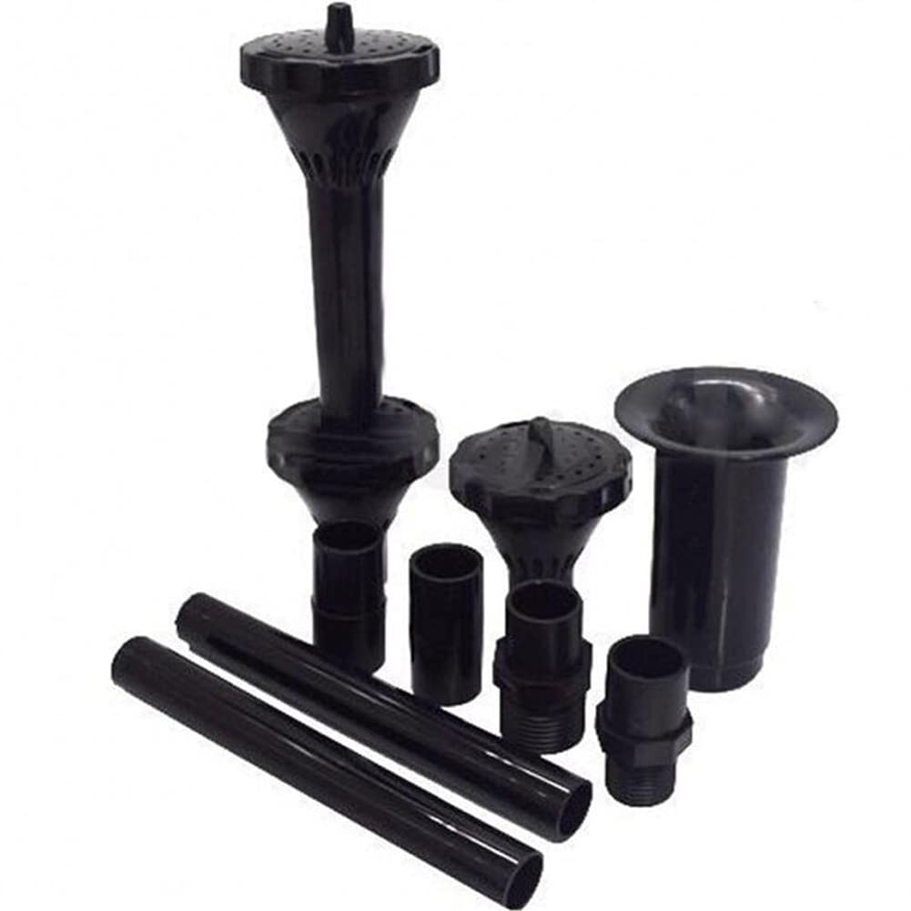 Water Fountain Spray Head Set Multifunction Pond Pump Nozzle Kit for Fish Tank Pond Pool Aquarium Garden