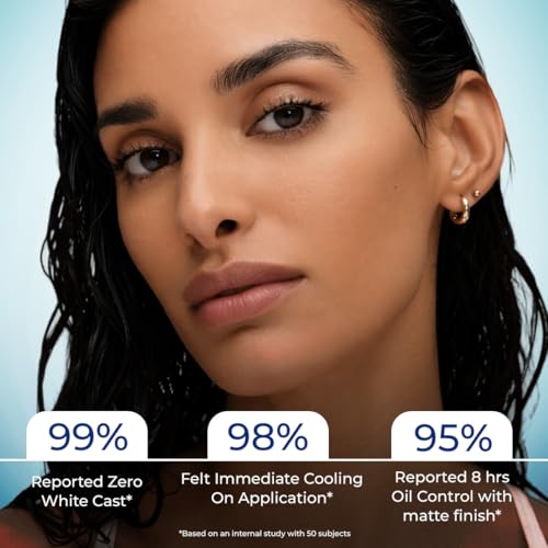 Image of Conscious Chemist Oil Balance Cooling Sunscreen SPF 65 PA++++ | In Vivo Tested | Gel Based Matte Finish with Niacinamide & Hyaluronic Acid, Sweat Resistant, Lightweight, UVA /UVB Protection | Men & Women, All Skin Type - 50ml