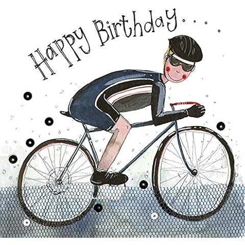 Alex Clark Birthday Card for Cyclists Cover