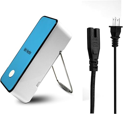Miniatura 7 de Calentador de ahorro de energía de seguridad Mini sala portátil Oficina Escritorio Calentador de ventilador eléctrico Calentador de aire azul