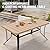 MELLCOM 7 Pcs Patio Dining Set with Metal Table and 6 Textilene Chairs for Backyard, Garden, Deck and Poolside