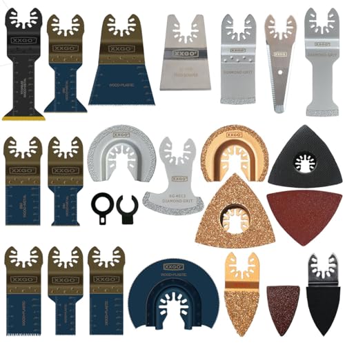 XXGO 120 Pcs Oscillating Multi Tool Accessories Kits XG1201