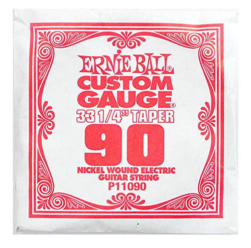 ERNIEBALL (アーニーボール) エレキギター バラ弦 .090 LONG SCALE NICKEL WOUND ELECTRIC GUITAR STRING