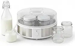 Iogurteira Elétrica Automática Compacta para Iogurte Caseiro e Natural (110, Volts)