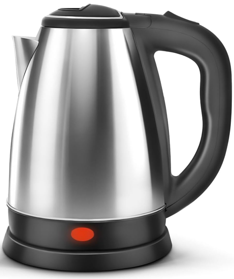 MART NEST Electric Kettle, 2 Litre, Stainless Steel, 1500 Watt, Black & Silver-picture-25