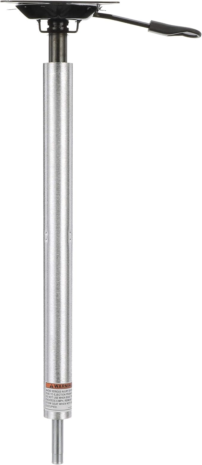 Attwood Lock'N-Pin 3/4" Adjustable Pro-Post Power Pedestal Boat Seat Pin Post With Mount SP-3204 Non-Threaded