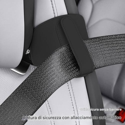 Sitzgurte für Auto, Schulterpositionierer für Fahrzeuge | aus Kunstleder für Familienreisen und Pendler
