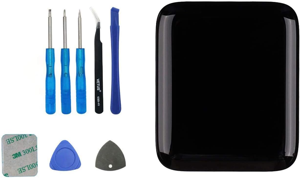 E-YIIVIIL Replacement Screen Compatible with Apple Watch Series 3rd 42mm Cellular+ GPS(not fits for GPS) Touch Screen Display LCD with Toolkit (3rd 42mm，S3 42mm)