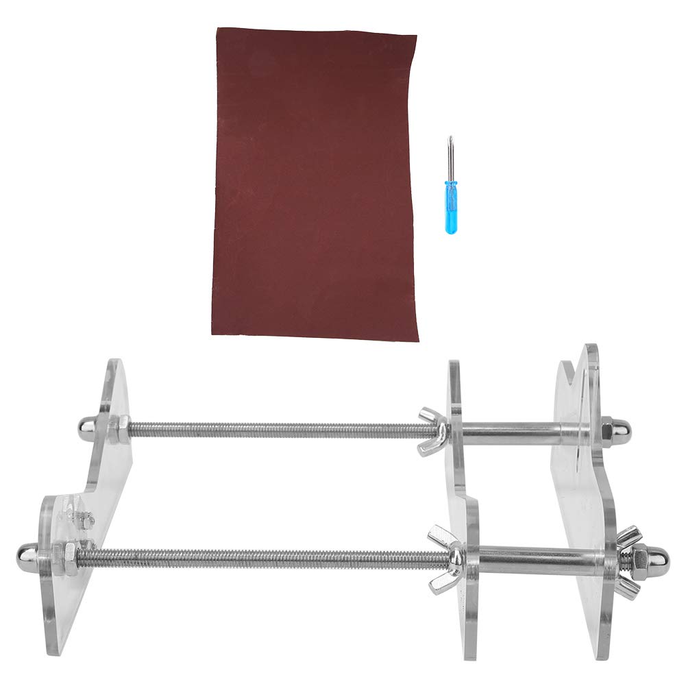 Respicefinem Glass Bottle Cutter Metal Acrylic Cutting Tool Ideal for Creating Glass Bottle Artwork Comes with Screwdriver High Strength Acrylic Board Stainless Steel Support Rod