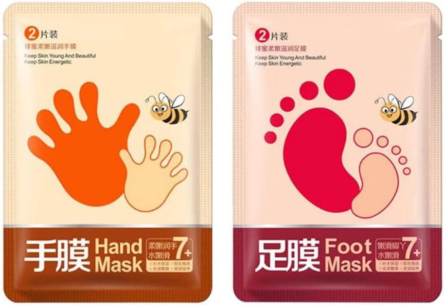 Hand-/voetmasker Honey Exfoliate Dead Skin Remove Moisturizing Whitening Peeling SPA Hand Voetmasker (30 paar)