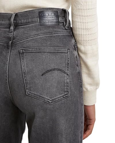 G-STAR Women's Deck 2.0 High Loose Jeans Schwarz (Worn In Black Sacramento D23591-D874-H402) 26W / 32L – Ansicht 5