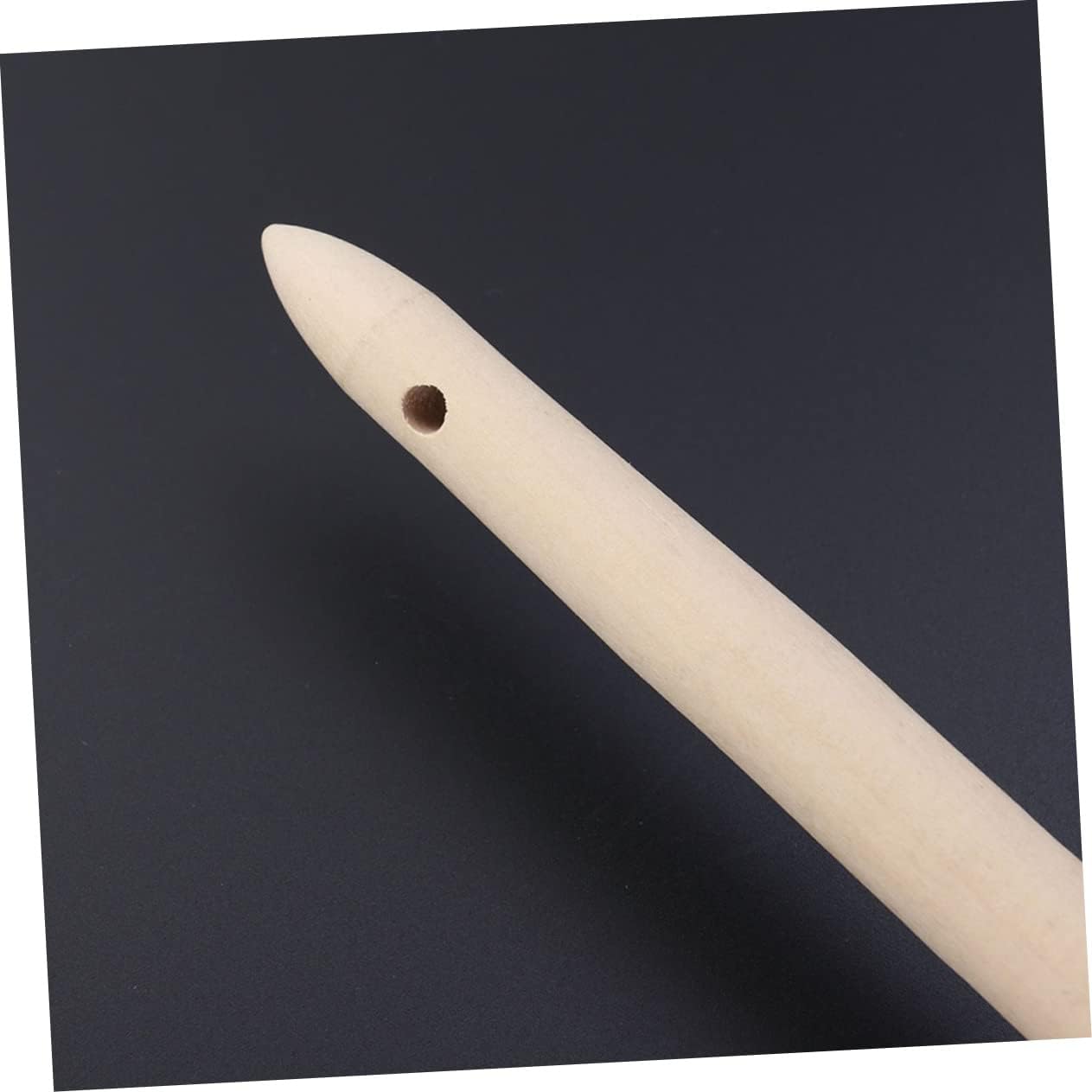 ibasenice 4pcs Painting BBQ Brush Round Bristle Oil Painting Brush Wooden Handle for Family Boys and Girls Art