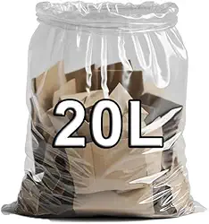 Sacos De Lixo Preto 20l Super Reforçado 5 Micra 100 Unid