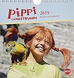 Pippi Langstrumpf Postkartenkalender - Kalender 2019