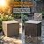 35 Gallon Deck Box Outdoor Waterproof, Resin Storage Box Outdoor Lockable, Multipurpose Outside Container for Patio Cushions, Garden Tools & Package Drop, UV & Fade Resistant, Black