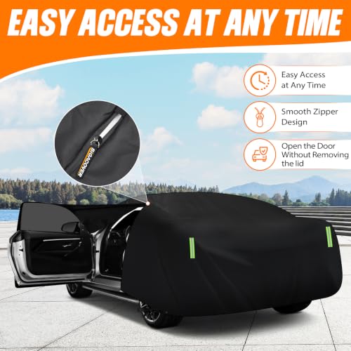 Image of Waterproof Car Cover for BMW 3 Series 2007-2023 210D Oxford & Cotton Lining