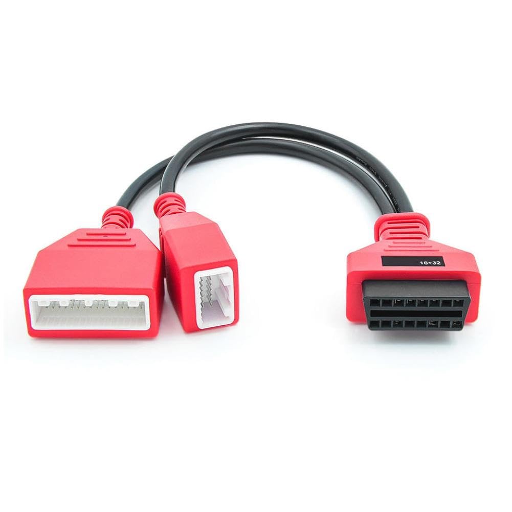 Adaptador para Sylphy 16pin 16+32 Compatible con IM508 IM608 Lonsdor K518SE Agregar Clave sin Necesidad de contraseña
