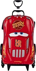 Mochilha Infantil Rodinha Carros Relâmpago Mcqueen 3d Maxtoy