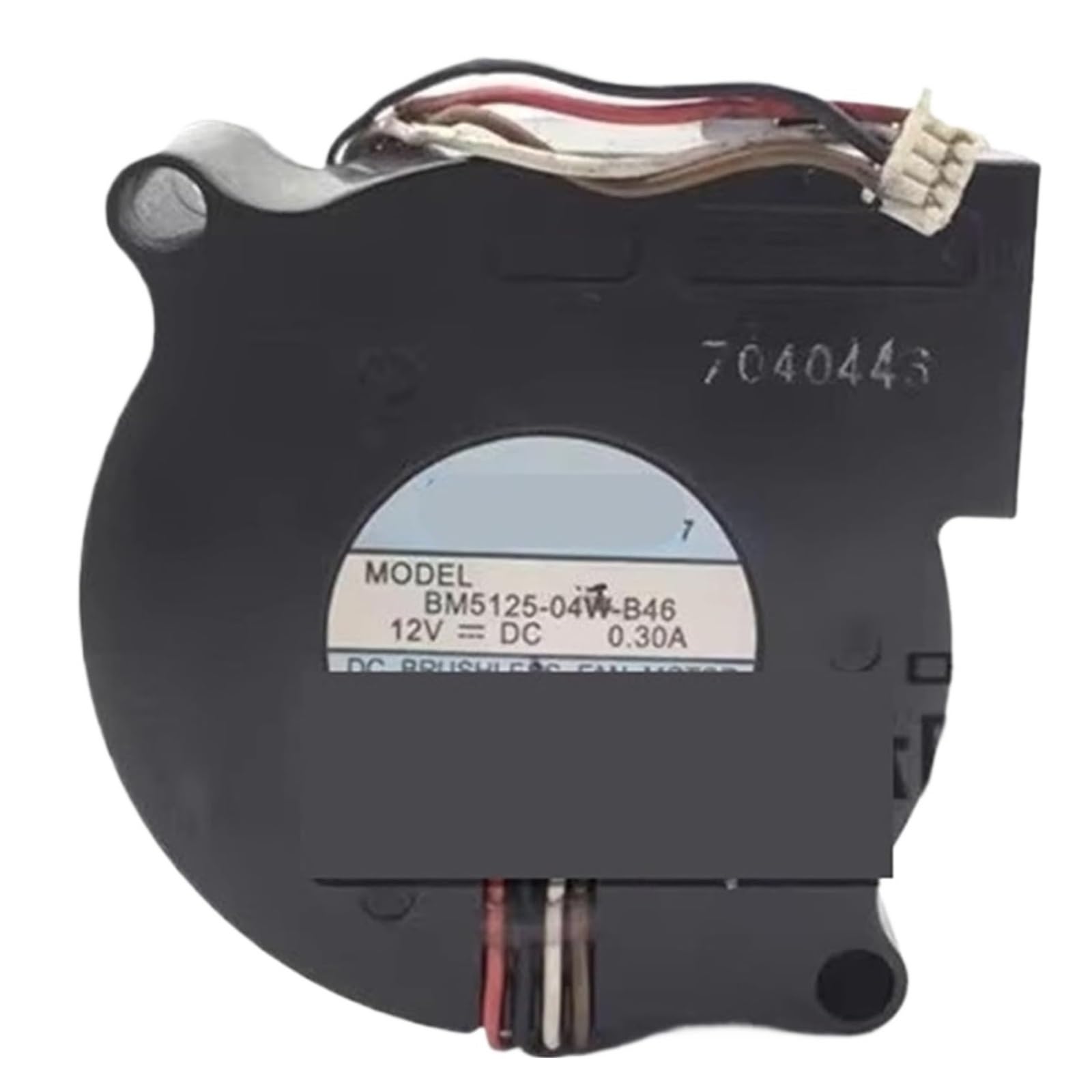 Ventilateur BM5125-04W-B46 12V 0.30A de 50mm avec connecteur 4 fils haute précision