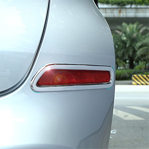 BEHAVE Car Fog Light Covers, Rear Fog Light Kit for Cars Fit for Nissan Murano 2015 2016 2017 2018,Pack of 1 Pair of Chrome Trim Fit for Nissan Fog Lights