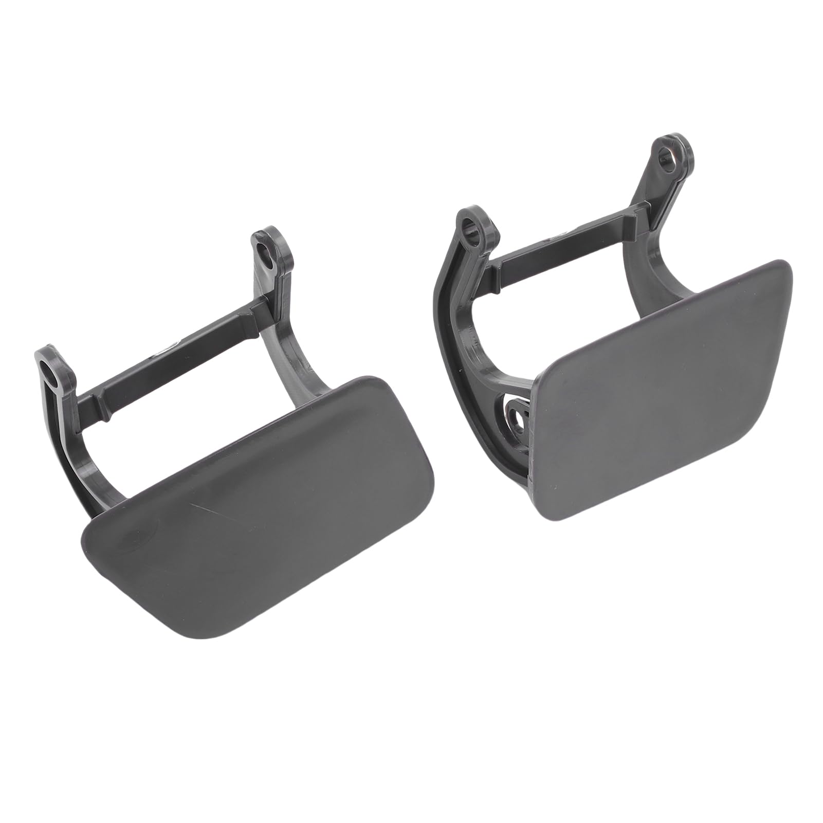 Paquete de 2 Tapas para los Lavafaros del Parachoques Delantero del Serie 5 E60/E61 (2003-2007), OEM# 51117111741. Tapas de Boquilla de Plástico ABS Izquierda y Derecha,