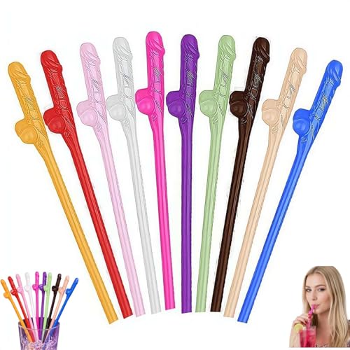 20 Pcs Bachelorette Party Pennis Straws Fun Hen Party Novelty Drinking Straws Bachelorette PartySupplies Funny Bride PartyFavors Novelty NaughtyStraws for Bridal Shower Games Bride Tribe PartyFavors