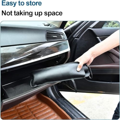Image of TEKCOOL Car Sunshade Windshield Cover, Umbrella Windshield Sunshade for Car Front Window Sun Protection & Heat Insulation Foldable Sunshade Full Cover Sunshade for Most Vehicles'