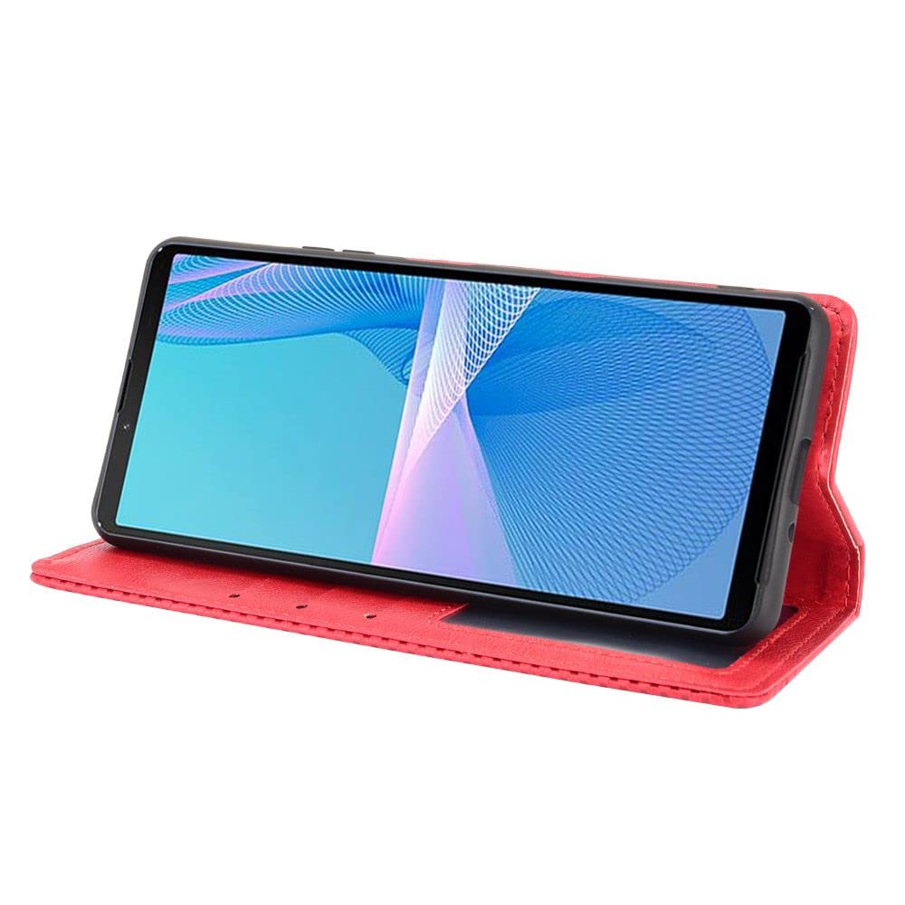 Custodia in pelle per Sony Xperia 10 V, custodia portafoglio a