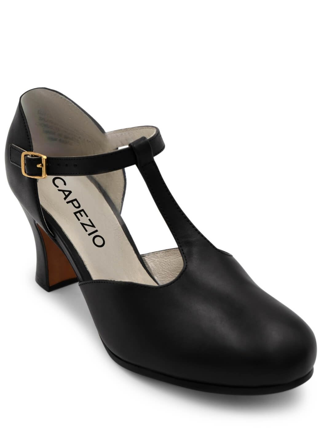 Capezio Zapato de Caracteres de Chorus para Mujer, Negro, 41 EU