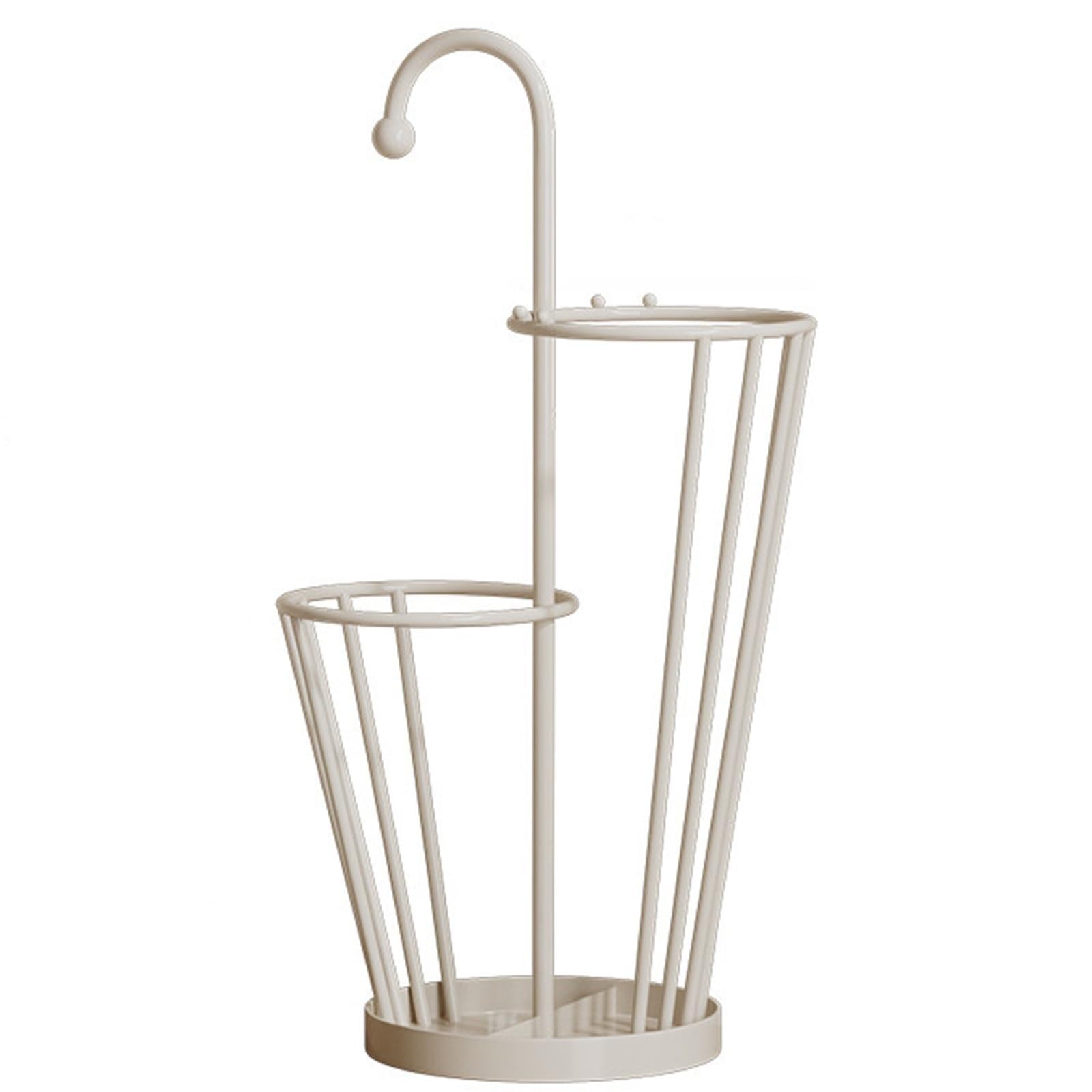 GHHVFEC Umbrella Stand with Drip Tray, Freestanding Modern Umbrella Holder for Entryway, Home, Office