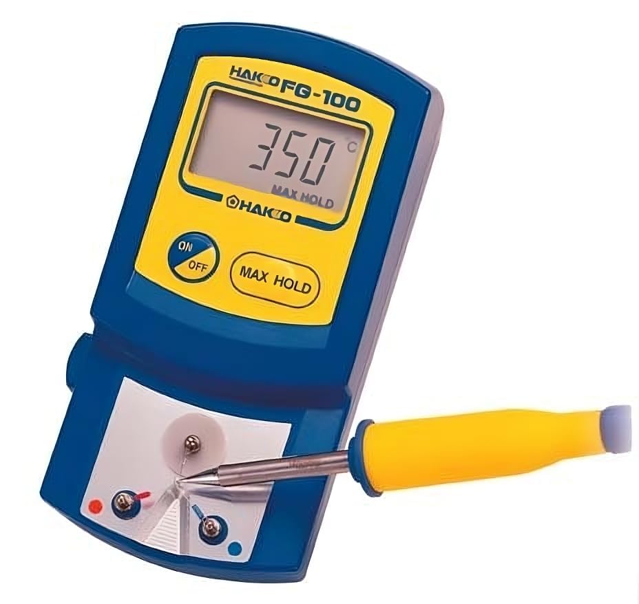 GLOBAL SS Thermometer FG100 for Measure Soldering Iron Tip Temperature with 10 Pcs Sensor-image-24