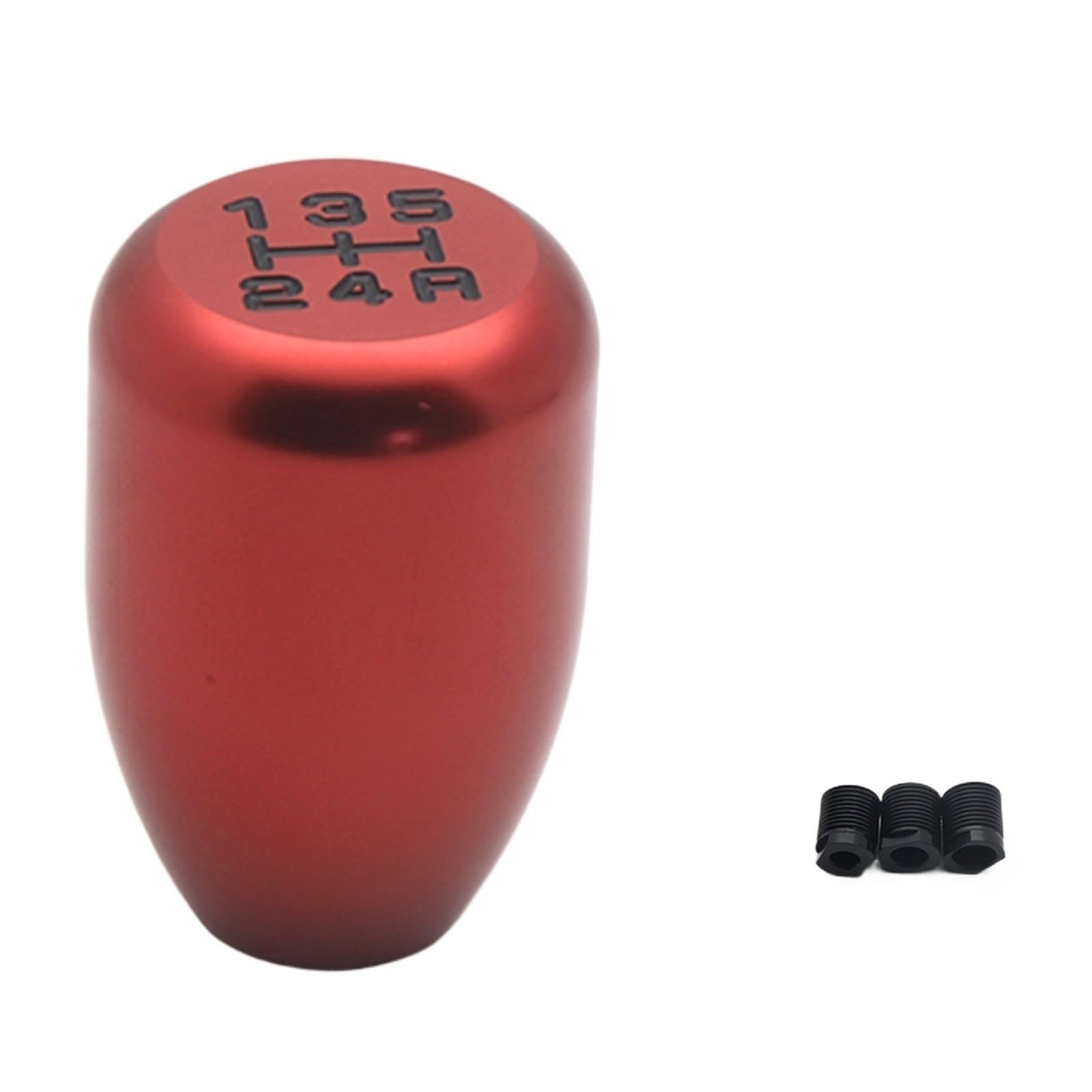 Kaiaygee Red Gear Shift Knob Speed Shifter Manual Automatic Alloy(Red)