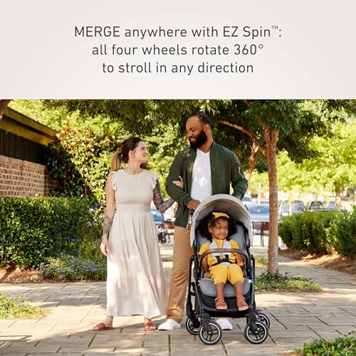 Graco Premier Merge Travel System, Stroller Car Seat Combo, Includes SnugRide SnugFit 35 LX ICS, Midtown