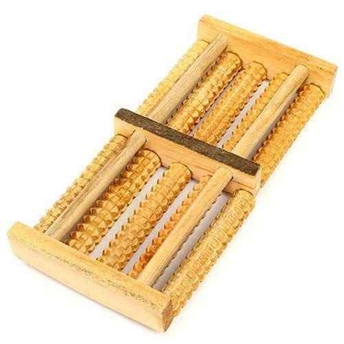 Divik Full Body Blood Circulation Foot Massager Legs Pain Relief Wooden Massager Blood Circulation Foot Wooden Massager Acupuncture Points Massager Wood Roller (1Pcs) Divik Full Body Blood Circulation Foot Massager Legs Pain Relief Wooden Massager Blood Circulation Foot Wooden Massager Acupuncture Points Massager Wood Roller (1Pcs)
