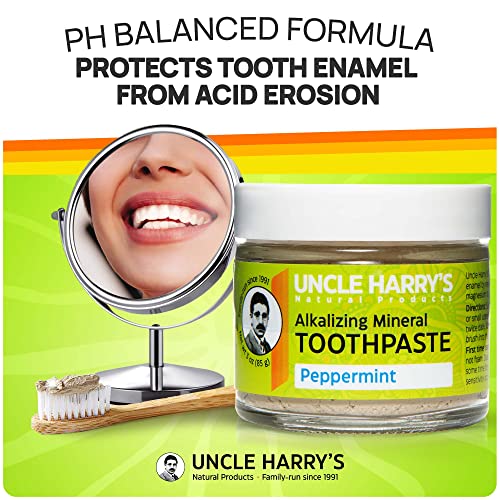 Uncle Harry'S Peppermint Remineralizing Toothpaste thumb #1