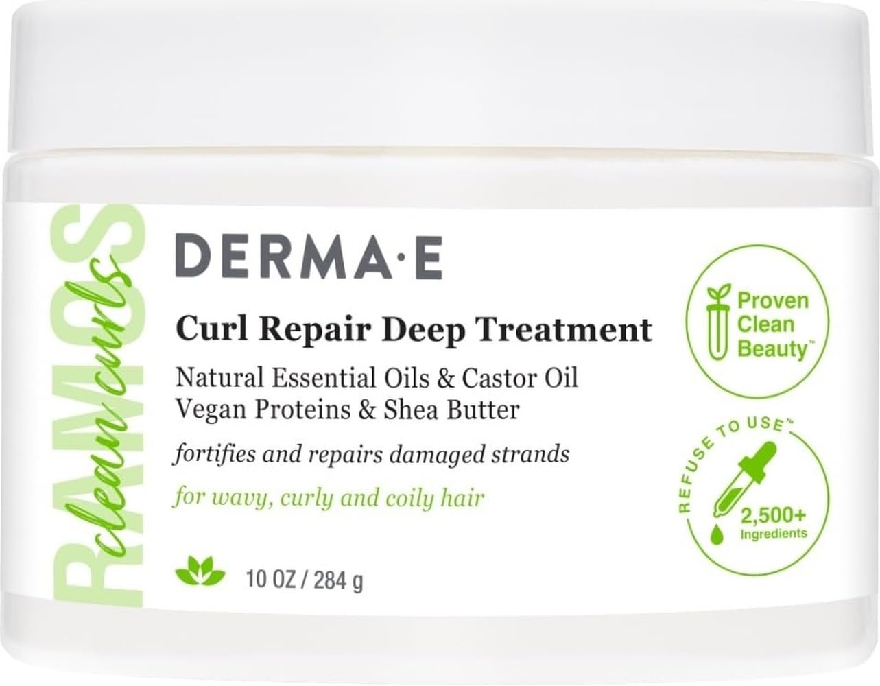 DERMA E Dream Curls Curl Repair Deep Treatment, 10 Oz