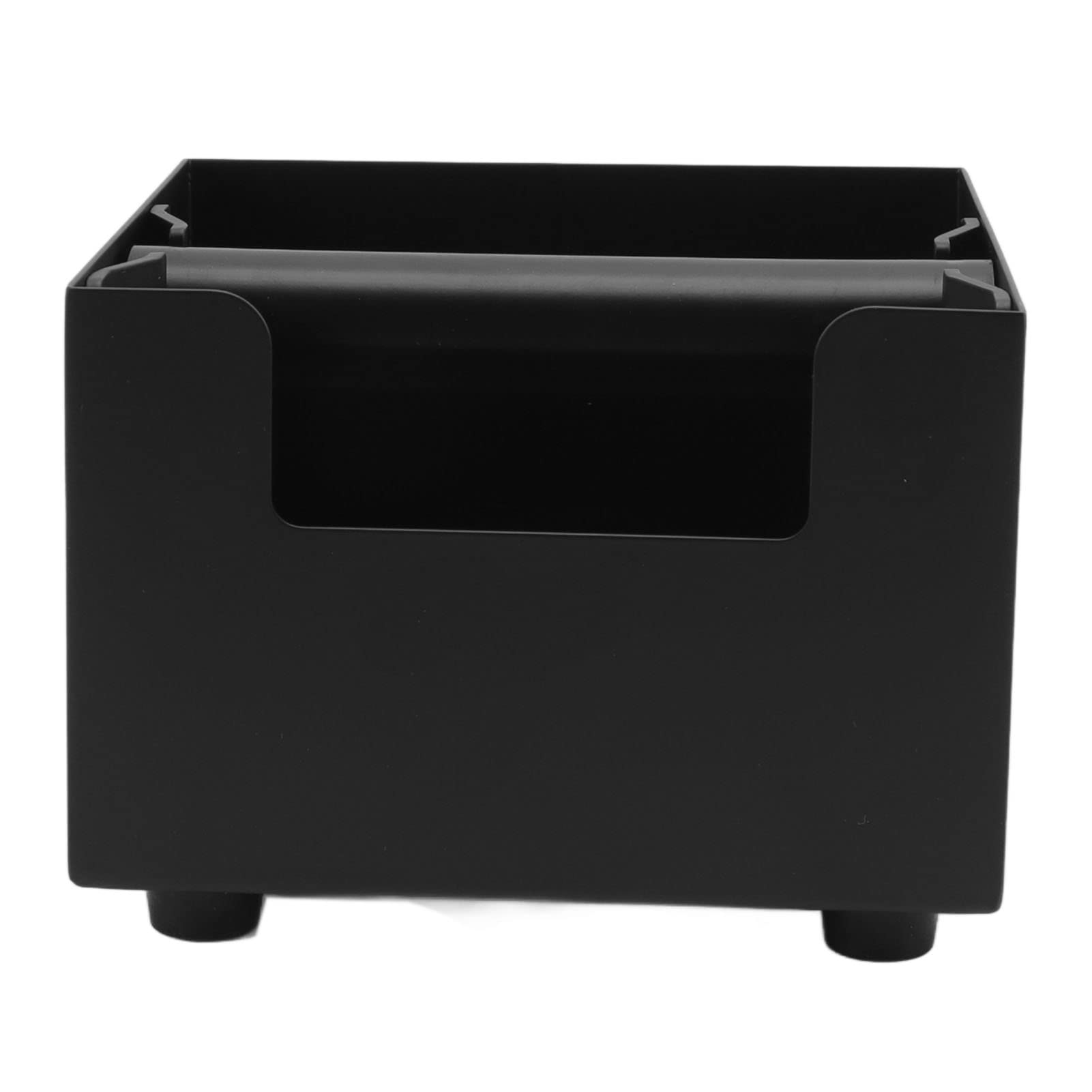 1 Unidad Caja de Café, Acero Inoxidable con Diseño de Cajón Desmontable Antideslizante, Caja para Residuos de Café, para Estudio de Café, Oficina, Cocina