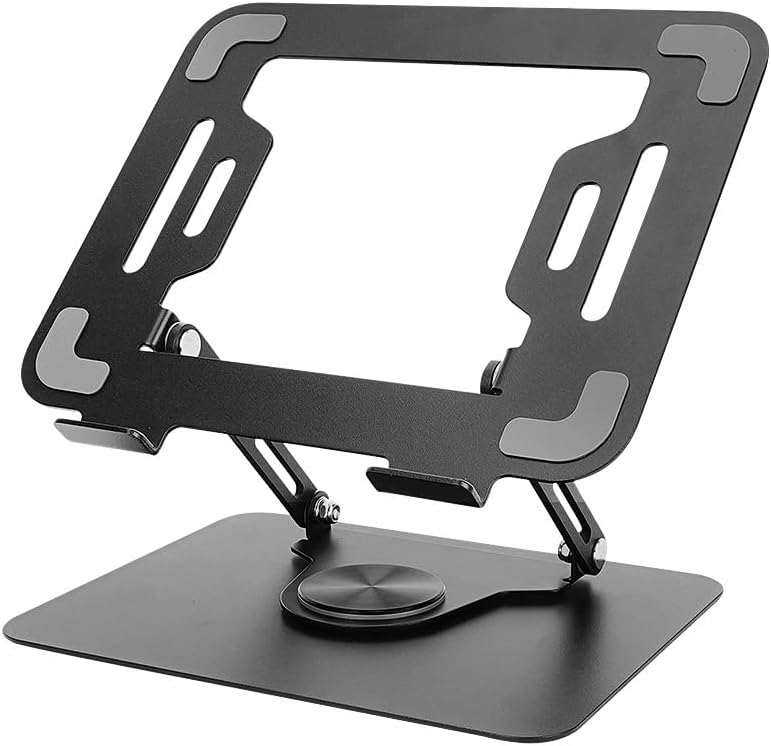 Adjustable Folding Book Stand Metal Reading Rack Silver Holder