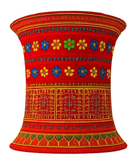 Asiatische Stofflaternen, Lampions im Ethno-Stil, Handgefertigte...