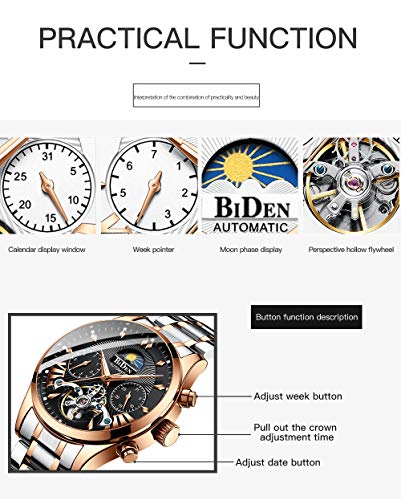 Image of Chronograph Men's Watch (Black Dial Silver Colored Strap)