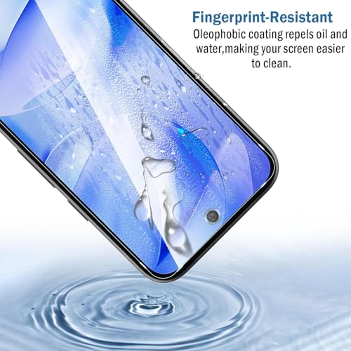 Image of Uyiton by SHILD - (Pack of 2) Tempered Glass Screen Protector for Google Pixel 9a | 9H Hardness | HD Clarity | Fingerprint Sensor Support | Scratch Resistant | Easy Installation