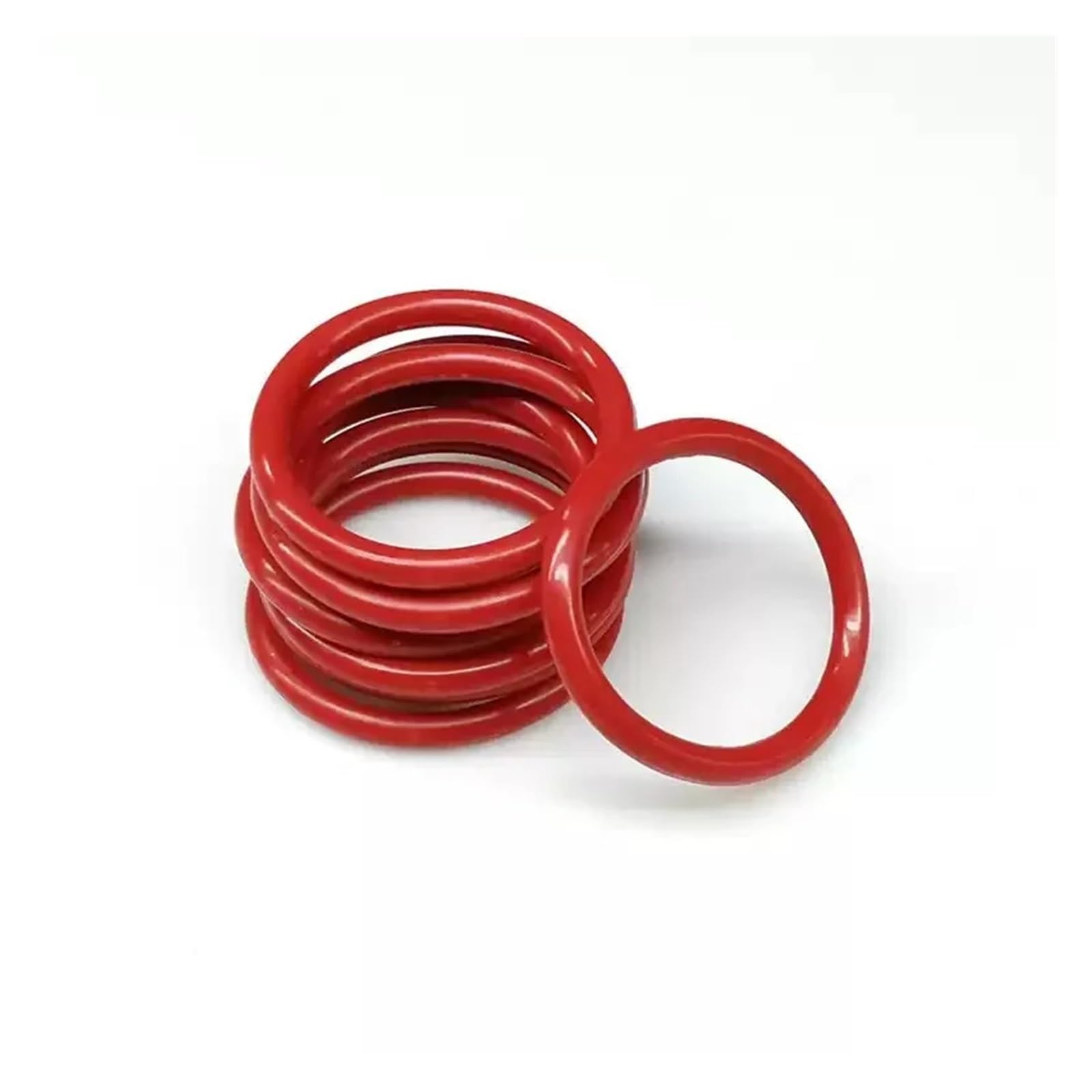Joint torique rouge VMQ CS 3,5 mm OD 18 mm pour étanchéité
