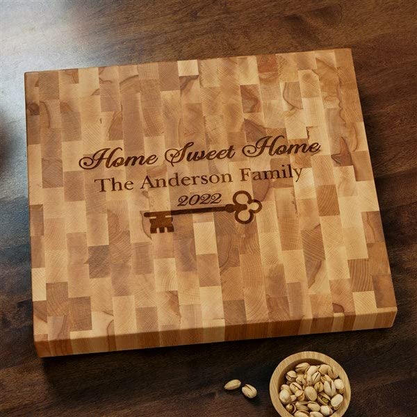 Tabla de Cortar Personalizada Personalization Universe de Madera para Cocina, 18x16x1.25 pulgadas miniatura 2